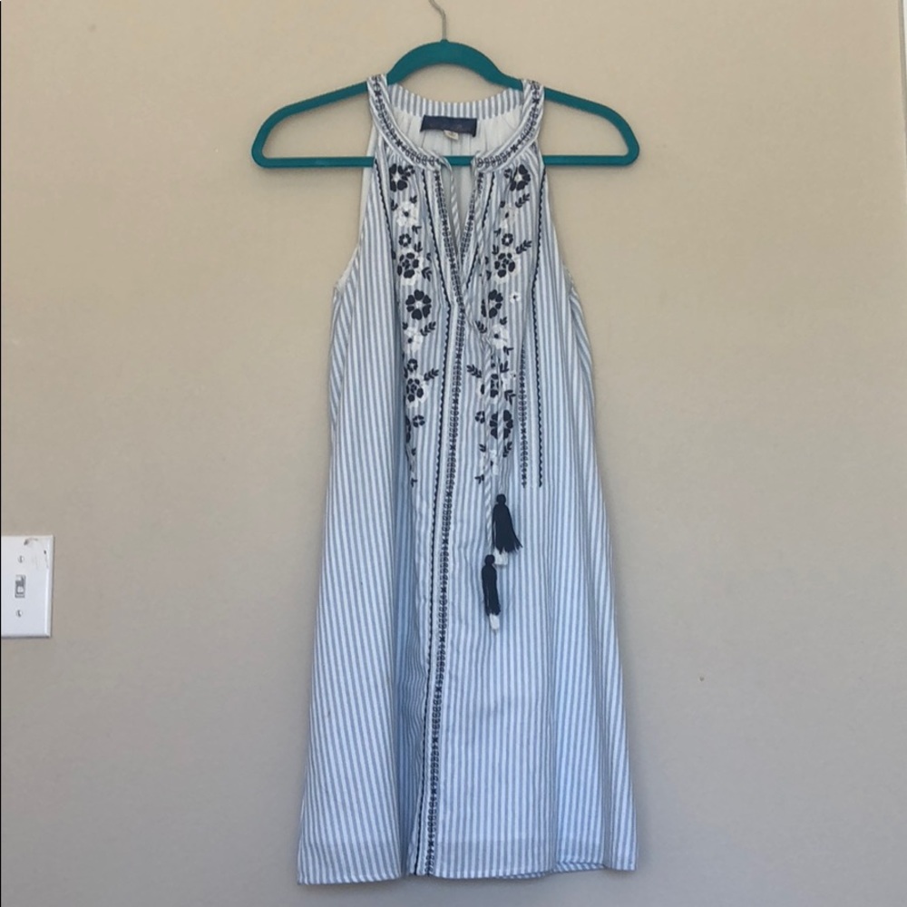 Francesca’s striped blue and white dress- Medium